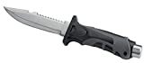 SEAC Hammer, Cuchillo de Buceo y Pesca Submarina, Unisex Adulto, Negro, Talla Única