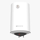 EAS ELECTRIC SMART TECHNOLOGY | EME30L | Potencia de 1500 W | 30 litros | Termostato regulable | temperatura 30 – 75 grados | Clase de eficiencia A | Vertical | Blanco | Inoxidable | Eléctrico