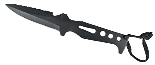 SEAC Cuchillo de Buceo Tajaman de 92 mm para Pesca Submarina y Buceo en Acero Inoxidable Recubierto de Teflón
