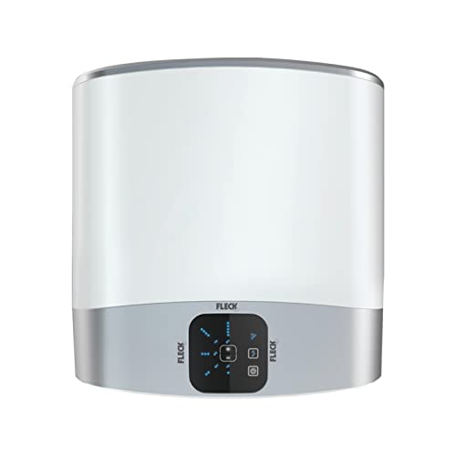 Ariston Fleck Duo 5 - Calentador de Agua Eléctrico Bajo Consumo Horizontal y Vertical, Termo Eléctrico 30 Litros Plano 50,6x27,5x53,6 cm - Fabricado para Instalación en España
