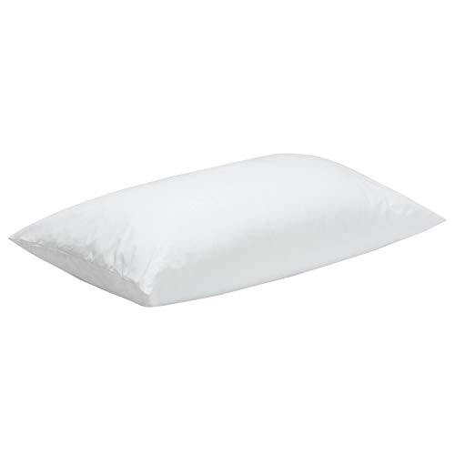 Pikolin Home - Almohada de Fibra Hipoalergénica - Funda Exterior de Algodón con Tratamiento Antiácaros - Firmeza Baja, Dormir Boca Abajo, 90 cm, 90 x 50 cm