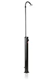 Gre AR1009 - Ducha Solar Exterior para Piscinas. Ducha para Jardín en PVC Negro, con Capacidad de 9 Litros.