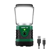 Lepro Linterna de Cámping LED Recargable, Luz de Cámping 1000 LM, Farol de Cámping 4 Modos Luz de Emergencia, Luz de Carpa Resistente al Agua para Acampar, Caminar, Pescar, Cortes de Energía y Más