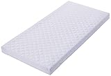 Amazon Basics - Colchón para bebé y niño pequeño, de espuma, de doble cara, 60 x 120 cm