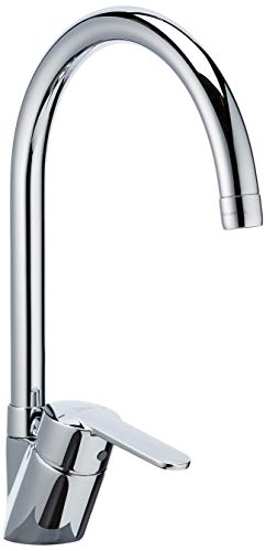 Roca A5A8E25C00 Mezclador Fregadero, Modelo Victoria, Cromo, Cromado