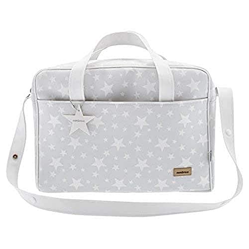 Cambrass Etoile - Bolso maternal, 20 x 44 x 33 cm, color gris