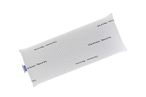 Todocama - Almohada viscoelástica Carbono Natural, compuesta por un núcleo 100% viscoelástico con partículas de Carbono Activo Que disminuyen los Malos olores y humedades. (67 cm)