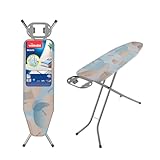 Vileda Basic - Tabla de planchar Bravo lava salmon grey, 173697 , 120 x 38 cm