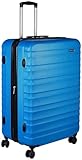 Amazon Basics - Maleta de viaje rígidaa giratoria - 78 cm, grande, Azul claro