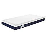 Ecus Kids - Colchón de Cuna Care 120x60 cm - Antiplagiocefalia, Funda Hipoalergénica, Colchón de Viaje, Transpirable, Antiácaros y Antibactérias, Firmeza media, Certificado OEKO-TEX®