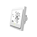 MOES WiFi Termostato Inteligente Controlador de Temperatura, Smart Life Tuya App Control Remoto para calefacción de Caldera de Gas de Agua, Trabajos programables con Alexa Google Home, Solo de 2.4Ghz