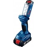 Bosch Professional 18V System GLI 18V-300 - Foco de obra LED a batería (300 lúmenes, sin batería, en caja)