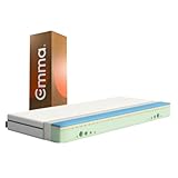 Emma One - Colchón 90x200, Viscoelástico, Firmeza Media - Alta, Memory Foam, 100 Noches de Prueba, Colchones Nº1 de España, 18 cm de Altura, 10 Años de Garantía