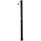 Outsunny Ducha Solar Exterior de PVC 20L Ducha de Jardín o Ducha de Terraza hasta 60℃ para Piscinas al Aire Libre 218cm