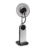 Tristar VE-5887 Ventilador Nebulizador Multifuncional, Ionizador, Función de Temporizador, 40 cm de diámetro