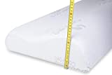 SABANALIA - Almohada Cervical Viscoelastica Aloe Vera (Disponible en Varias Medidas) - 70x33x11
