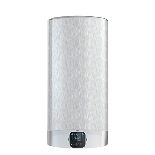 Fleck Duo 7 - Calentador de Agua Eléctrico Bajo Consumo Multiposición + Sistema ECT, Termo Eléctrico 80 Litros Plano 50,6x27,5x106,6 cm - Fabricado para Instalación en España
