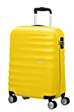 American Tourister WaveBreaker Spinner 55/20 - Equipaje de Mano, 36 litros, Color Amarillo (Sunny Yellow)