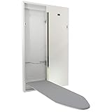 Eureka_MFG Blanco Tabla de Planchar de Pared en Armario