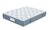 FLEX Nube Visco Gel - Colchón muelles ensacados, 150 x 190 cm, Blando, Turquesa