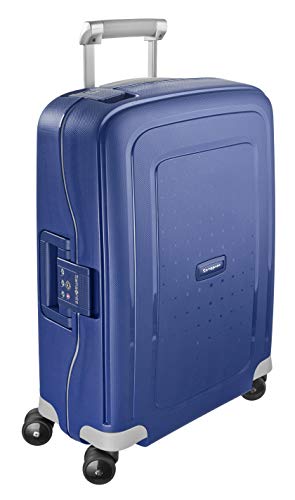Samsonite S'Cure Spinner S Equipaje de Mano, S (55 cm - 34 L), Azul (Dark Blue)