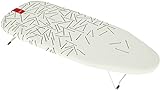Rayen | Tabla de Planchar de sobremesa | Mínimo Espacio Plegado | con Malla metálica | Válida para Colgar | Medidas: 73,5 x 31,5 cm | Estampado