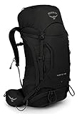 Osprey Kestrel 48, mochila de senderismo para hombre - Black (S/M)