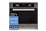 Sauber - Horno multifunción SHM03I - Eficiencia Energética: A - Acero inoxidable - Control Easy-tronic - Display LED - ENTREGA EN DOMICILIO