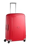 Samsonite S'Cure - Spinner M Maleta, con 4 Ruedas, 69 cm, 79 L, Rojo (Rojo carmesí)