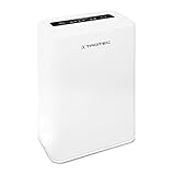 TROTEC Deshumidificador eléctrico TTK 52 E / 16L / Desagüe 2,4 L/Para Habitaciones de hasta 31m² / 78m³ / Filtro de Aire/Higrostato / 7 Niveles