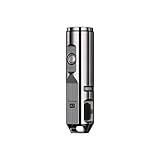 RovyVon A2x Mini EDC Linterna Bolsillo Llavero LED Recargables CREE LED Impermeable 650 Lumens Torche con modo de memoria para Acampar y Caminar