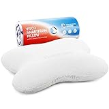 Third of Life Almohada ergonómica ACAMAR | para Dormir de Lado y en posición fetal | Almohada Cervical de Espuma viscoelástica con Funda termorregulante | Almohada 55 x 47 x 12 cm