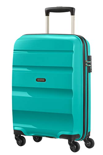 American Tourister Bon Air - Spinner S, Equipaje De Mano, 55 Cm, 31,5 L, Turquesa (Deep Turquesa)