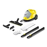 Kärcher Limpiadora de vapor SC 4 EasyFix, presión vapor: 3,5bar, tiempo calentamiento: 4 min., potencia: 2000W, rendimiento: 100m², depósito 0,8 l + 0,5 l caldera, kit limpieza EasyFix y boquillas