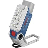 Bosch Professional 12V System GLI 12V-330 - Linterna LED a batería (330 lúmenes, sin batería, en caja)
