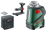Bosch nivel láser de líneas PLL 360 (soporte, 4 pilas AA, bolsa de protección, área de trabajo 20 m, precisión de medida ± 0,4 mm/m)