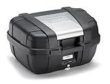 Kappa KGR52 Garda Monokey Baúl, 52 Litros de Volumen, con Cover de Aluminio, 10 Kg de Carga