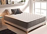 Imperial Relax | Colchón 80x200 Viscografeno | Espuma Viscoelástica | Hipoalergénico y Reversible | Alta Densidad | Alta Transpiración | Antibacteriano | Todas Las Medidas