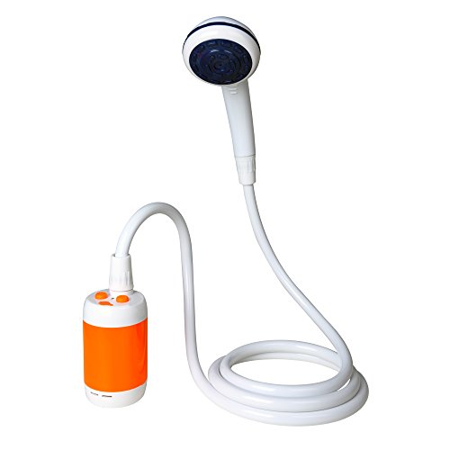 Laserbeak Ducha Portátil Ducha de Camping Ducha Exterior,Batería Incorporada 4800mAh,Eléctrico Portátil Recargable Ducha,El Bombeo de Agua en la Corriente de la Ducha