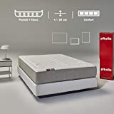 PIKOLIN Veza | 150x190 | Colchón de Muelles Ensacados y Viscoelástica Premium | Altura 28cm | Firmeza Media-Alta | Confort Visco | Calidad Óptima | Protección Higiénica Total