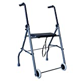 Queraltó Andador de Aluminio Muy Ligero, Plegable y de Fácil Uso para Adultos, 67-95 cm