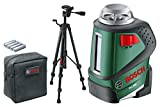 Bosch nivel láser de líneas PLL 360 Set (Trípode, soporte, 4 pilas AA, bolsa de protección, área de trabajo 20 m, precisión de medida ± 0,4 mm/m)