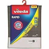 Vileda Rapid - Funda de planchar de 3 capas adaptable a todo tipo de tablas