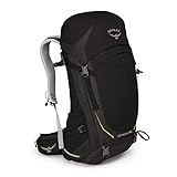 Osprey Stratos 36, mochila de senderismo con ventilación para hombre - Black (M/L)
