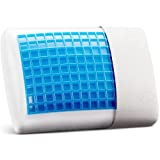 Supportiback Almohada terapéutica de cama con gel disipador de calor, Reversible, funda extraíble hipoalérgena, lavable diseñado médicamente para la prevención y el alivio del dolor de cuello y espalda (TL-WY8Q-U5AW)