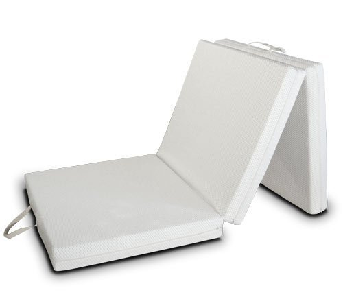 EvergreenWeb Futon Easy colchón, Plegable, Ahorro de Espacio, Plaza Individual (80x200)