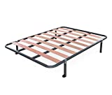 DORMIDAN - Somier Somieres de Laminas | Patas de 30cm de Alto | Fabricado en Tubo de Acero 30 x 30mm | Medida 80x180cm