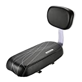 Lixada Cojín para Asiento Trasero de Bicicleta, Mango de Asiento Trasero de Bicicleta, portabicicletas para niños, Asiento de bebé y Mango (Tipo 1)