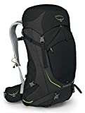 Osprey Stratos 50, mochila de senderismo con ventilación para hombre - Black (M/L)