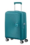 American Tourister Soundbox - Equipaje de mano ampliable Spinner S, 55 cm, 41 L, Verde (Verde Jade)